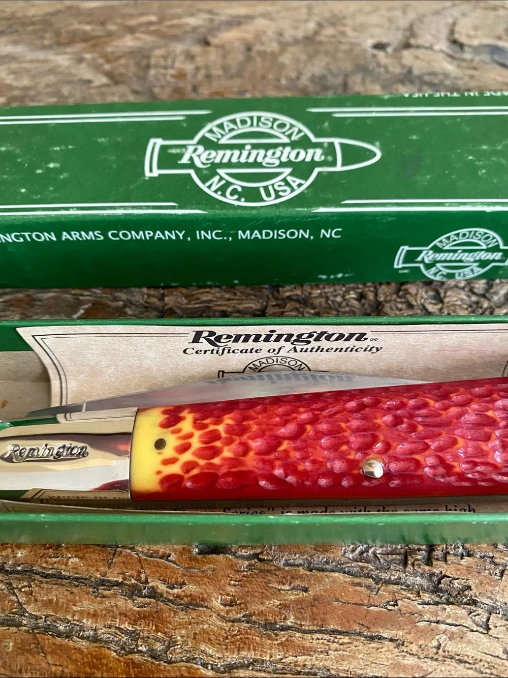 🔪Vintage🔪Remington TANG Grandaddy Barlow Bullet Knife 18313